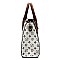 Monogram Padlock Satchel