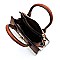 Monogram Padlock Satchel