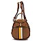 Fashion Bow Stripe Crossbody Bag