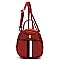 Fashion Bow Stripe Crossbody Bag