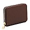 Accordion Saffiano Card Holder Wallet