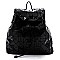 Geometric Checker Drawstring Backpack