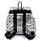 Geometric Checker Drawstring Backpack