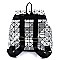 Fashion Geometric Checker Drawstring Backpack