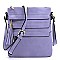 Tassel Accent Multi-Pocket Cross Body Messenger MH-BW2344