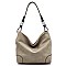 Stylish Side Ring Single Strap Hobo