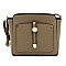 Fashion Front Pocket Crossbody Bag