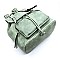 Fashion Belted Flap Backpack