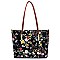 Flower Printed 3-in-1 Shopper Set