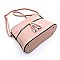 Fashion Tassel Zip Dome Crossbody Bag Satchel