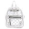 TRANSPARENT Monogram Backpack