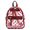 TRANSPARENT Monogram Backpack