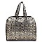 Python Snake Skin Carry On Duffle Bag