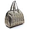 Python Snake Skin Carry On Duffle Bag