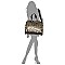 Leopard Print Carry On Duffle Bag