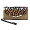 Colorblock Leopard Zebra Bifold Envelope Wallet Wristlet