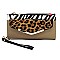 Colorblock Leopard Zebra Bifold Envelope Wallet Wristlet