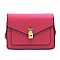 Turn Lock Envelope Crossbody Bag
