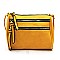 Multi Zip Pocket Crossbody Bag