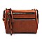 Multi Zip Pocket Crossbody Bag