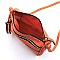 Multi Zip Pocket Crossbody Bag