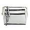 Multi Zip Pocket Crossbody Bag