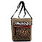 Colorblock Leopard Zebra Crossbody Bag