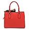 Scarf Top Handle Satchel