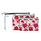 Flower Printed 3-in-1 Cosmetic Case