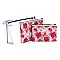 Flower Printed 3-in-1 Cosmetic Case