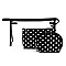 Polka Dot 3-in-1 Cosmetic Case