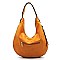 Fashion Zipper Shoulder Bag Hobo