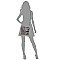 Zip Tassel Leopard Print Crossbody Bag