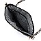 Zip Tassel Leopard Print Crossbody Bag