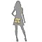 Fashion Tassel Zip Dome Crossbody Bag Satchel