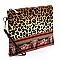 Leopard Cow Animal Flower Printed Canvas 3-in-1 Shopper