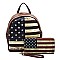 US Flag 2-in-1 Backpack