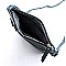 Fashion Multi Zip Pocket Crossbody Bag