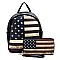 US Flag 2-in-1 Backpack