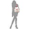 Straw Neon Trimmed Backpack