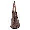 Fashion Laser Cut Mesh See Thru 2-in-1 Shopper