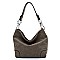 Stylish Side Ring Single Strap Hobo