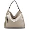 Front Zipper Shoulder Bag