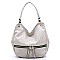 Front Zipper Satchel