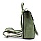Medium Snake Print Convertible Backpack Shoulder Bag