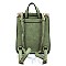 Medium Snake Print Convertible Backpack Shoulder Bag