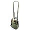 Medium Snake Print Convertible Backpack Shoulder Bag