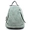 Fashion Zip Pocket Convertible Backpack