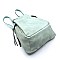 Fashion Zip Pocket Convertible Backpack