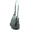 Fashion Zip Pocket Convertible Backpack